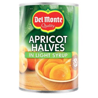 Половинки абрикосов в легком сиропе Del Monte 420 г Половинки абрикосов в легком сиропе Del Monte 420 г