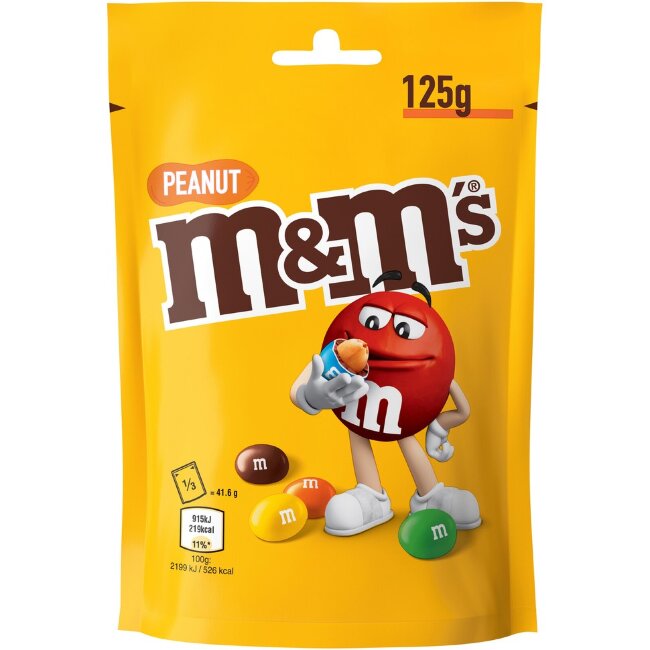 Арахис в молочном шоколаде M&M's 125 гр