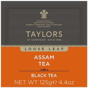 Черный заварной чай Taylors of Harrogate Assam 125 гр Черный заварной чай Taylors of Harrogate Assam 125 гр