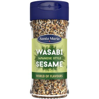 Японская пряная смесь Santa Maria Japanese Wasabi Sesame, банка 44 гр Японская пряная смесь Santa Maria Japanese Wasabi Sesame, банка 44 гр