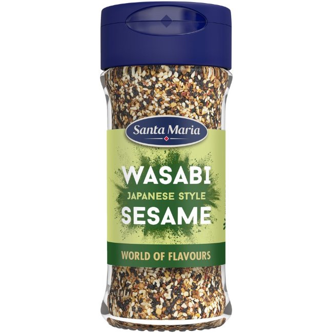 Японская пряная смесь Santa Maria Japanese Wasabi Sesame, банка 44 гр
