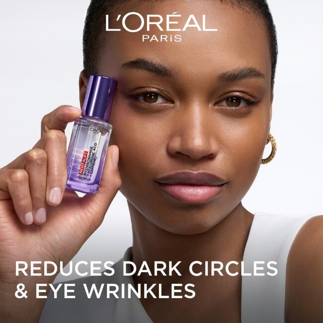 Сыворотка для кожи вокруг глаз L'Oréal Paris Revitalift Filler с 2,5% гиалуроновой кислотой и кофеином 20 мл