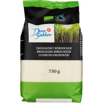 Тростниковый сахар Dansukker Luomu 750 гр