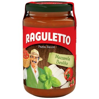 Пастный соус Raguletto Моцарелла-Базилик 400 мл