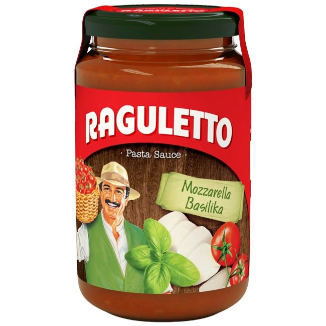 Пастный соус Raguletto Моцарелла-Базилик 400 мл