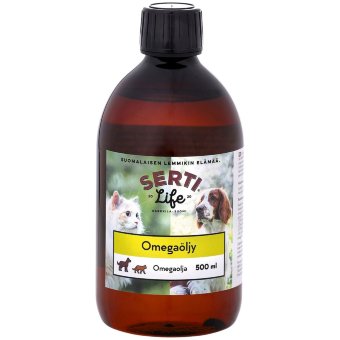 Омега-масло SertiLife для собак и кошек 500 мл