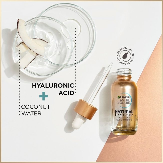 Средство для автозагара Garnier Ambre Solaire Natural Bronzer для нормальной кожи 30 мл Средство для автозагара Garnier Ambre Solaire Natural Bronzer для нормальной кожи 30 мл