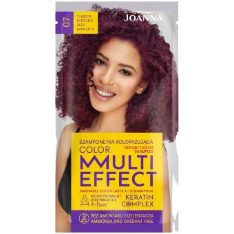 Тонирующий шампунь Joanna Multi Effect Deep Burgundy 07 Тонирующий шампунь Joanna Multi Effect Deep Burgundy 07