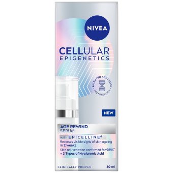 Сыворотка для лица NIVEA Cellular Epigenetics Age Rewind 30 мл Сыворотка для лица NIVEA Cellular Epigenetics Age Rewind 30 мл