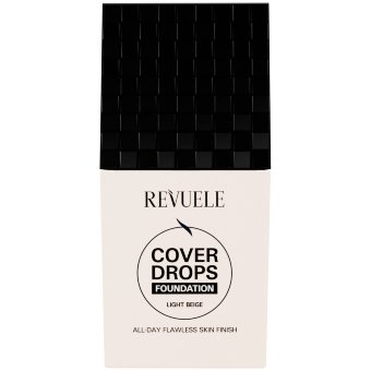 Тональный крем Revuele Cover Drops. Легкий и покрывающий тональный крем, который придает коже сияние. Тональный крем Revuele Cover Drops. Легкий и покрывающий тональный крем, который придает коже сияние.