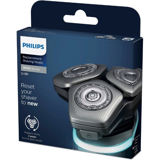 Запасные лезвия Philips для триммера серии 9000 SH91/50 Запасные лезвия Philips для триммера серии 9000 SH91/50