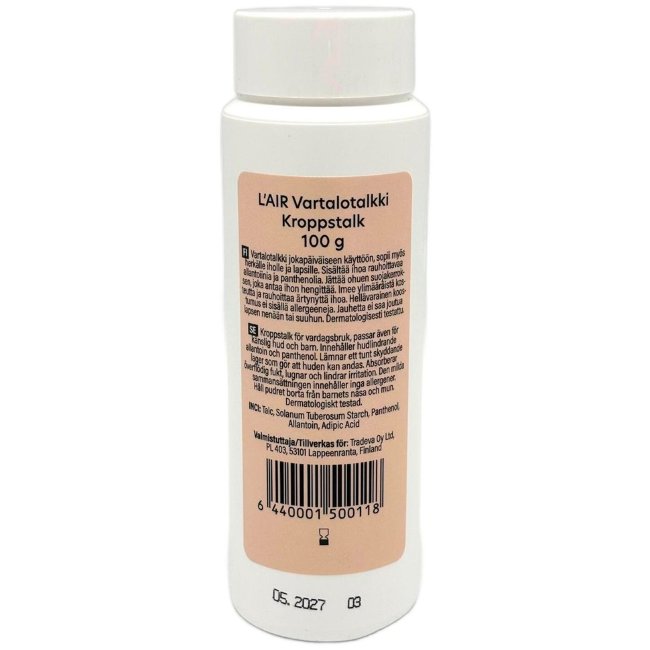 Тальк для тела L’AIR 100 гр Тальк для тела L’AIR 100 гр