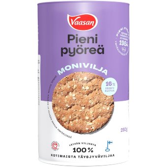 Хлебцы круглые с тмином Vaasan 250 гр Хлебцы круглые с тмином Vaasan 250 гр