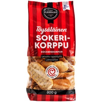 Сахарный хлебец Töysäläinen 800 гр