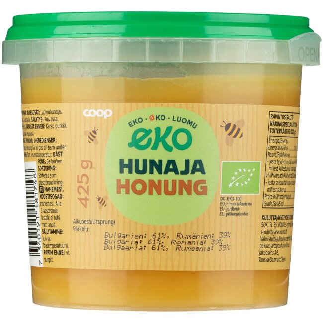 Органический мед Coop Eko 425 гр Органический мед Coop Eko 425 гр