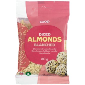Миндальная крошка для выпечки Coop 80 гр