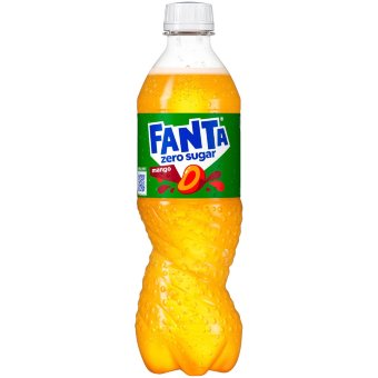Безалкогольный напиток Fanta Mango Zero в пластиковой бутылке 0,5 л