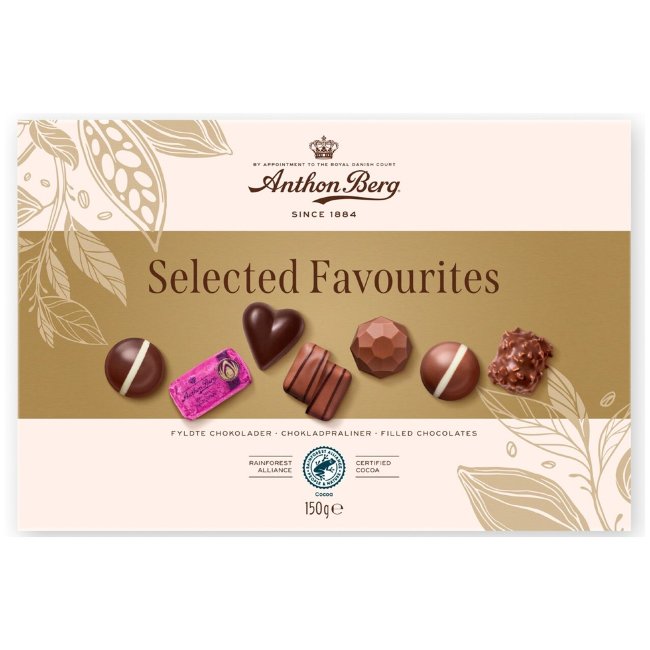 Ассорти шоколадных конфет Anthon Berg Selected Favourites RA 150 гр