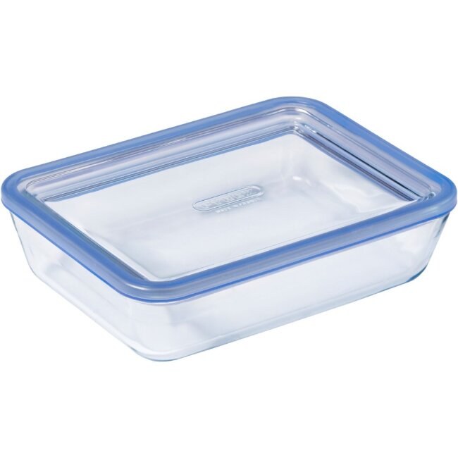 Стеклянная форма для запекания Pyrex с крышкой 22 x 17 x 6 см 1,5 л Pure Glass