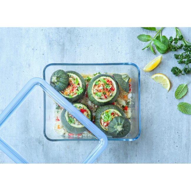 Стеклянная форма для запекания Pyrex с крышкой 22 x 17 x 6 см 1,5 л Pure Glass