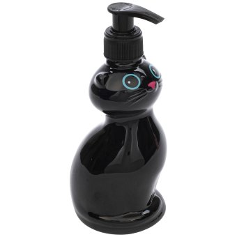Жидкое мыло Simple Pleasures в упаковке в виде черной кошки 300 мл Жидкое мыло Simple Pleasures в упаковке в виде черной кошки 300 мл