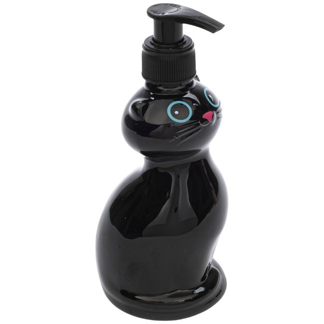 Жидкое мыло Simple Pleasures в упаковке в виде черной кошки 300 мл Жидкое мыло Simple Pleasures в упаковке в виде черной кошки 300 мл