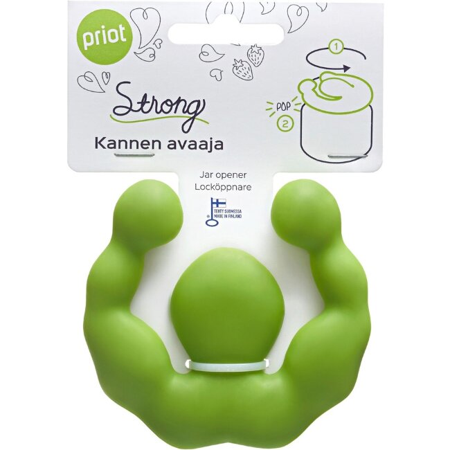 Открывалка для крышек Priot Strong зеленая Открывалка для крышек Priot Strong зеленая