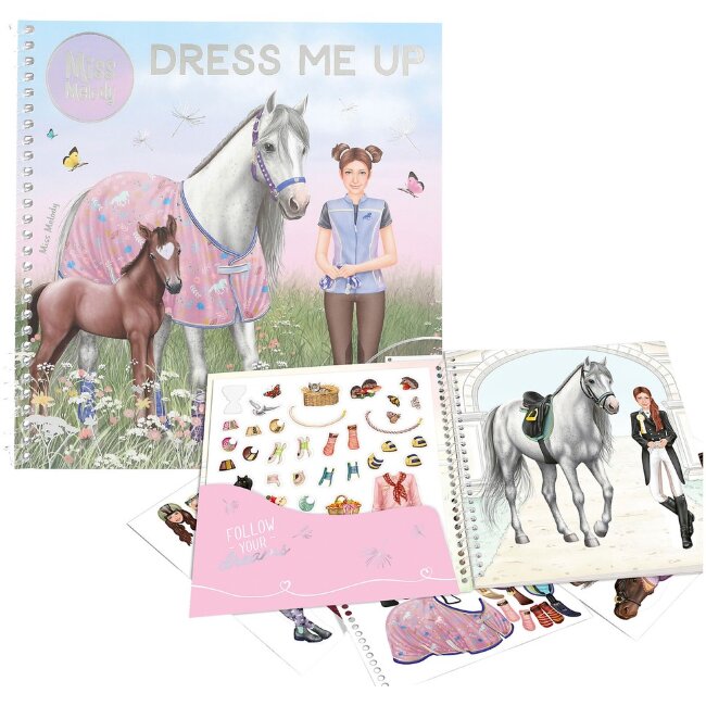 Наклейки Miss Melody Dress Me Up Наклейки Miss Melody Dress Me Up