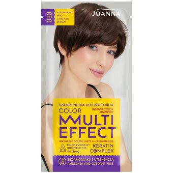 Тонирующий шампунь Joanna Multi Effect каштановый коричневый 010 Тонирующий шампунь Joanna Multi Effect каштановый коричневый 010