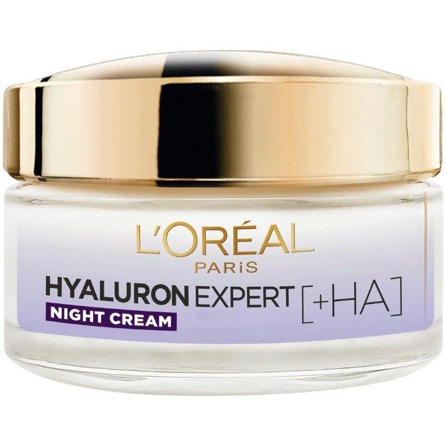 Ночной увлажняющий крем для сухой кожи лица L'Oréal Paris Hyaluron Expert 50 мл Ночной увлажняющий крем для сухой кожи лица L'Oréal Paris Hyaluron Expert 50 мл
