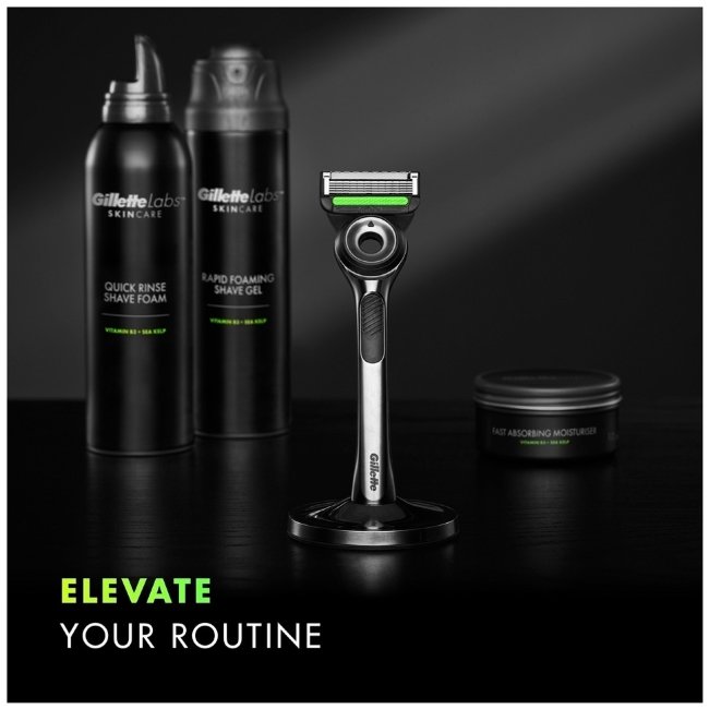 Бритвенный станок Gillette Labs с эксфолиирующим брусочком