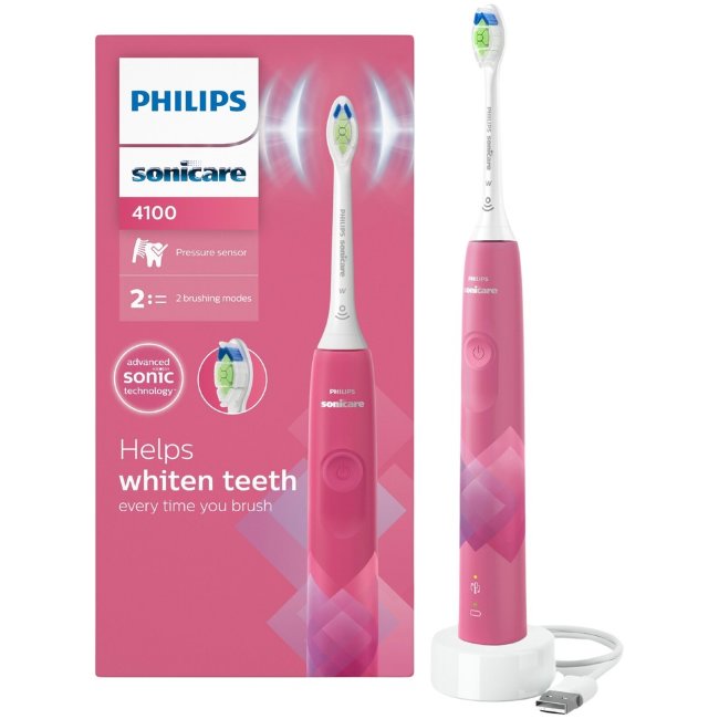 Электрическая зубная щетка Philips Sonicare 4100 HX3689/41 Электрическая зубная щетка Philips Sonicare 4100 HX3689/41