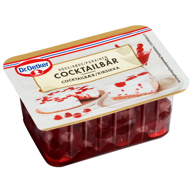 Коктейльная красная вишня Dr. Oetker 100 гр