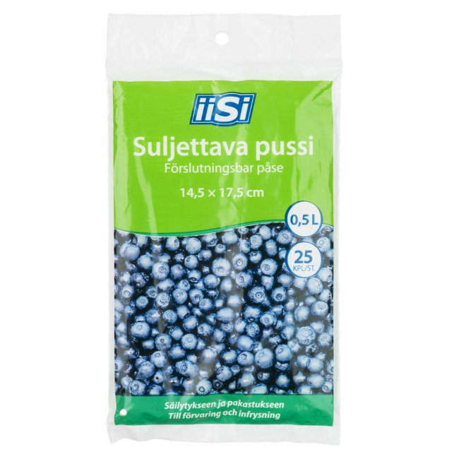 Пакеты для заморозки IISI 500мл 25 шт