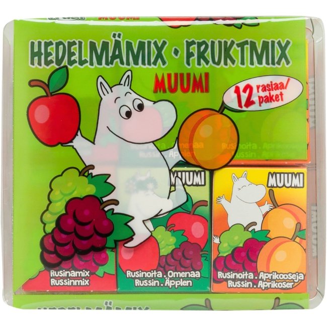 Смесь фруктов Muumi hedelmä mix (уп12х14 гр)