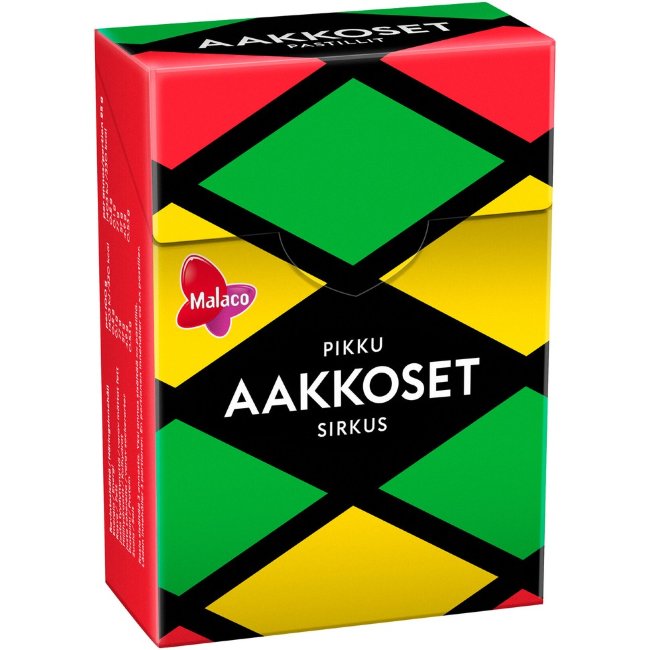 Пастилки Malaco Aakkoset Pikku Sirkus 75 гр