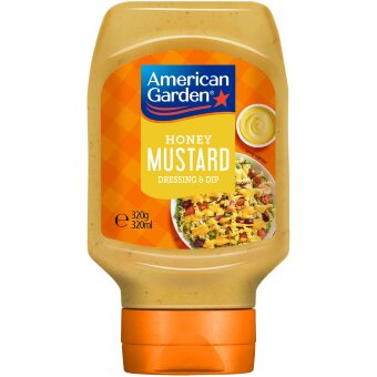 Заправка American Garden медово-горчичная 320 мл
