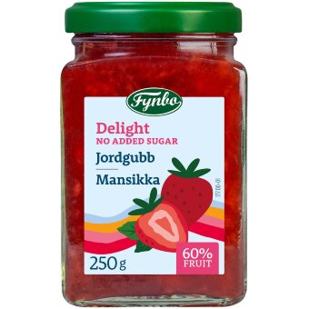 Клубничное варенье Fynbo Delight 250 гр