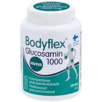 Глюкозамин Bodyflex 1000, таблетки с глюкозамином 100 шт Глюкозамин Bodyflex 1000, таблетки с глюкозамином 100 шт