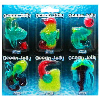 Желейные конфеты Ocean Jelly (Морские обитатели) 6 шт