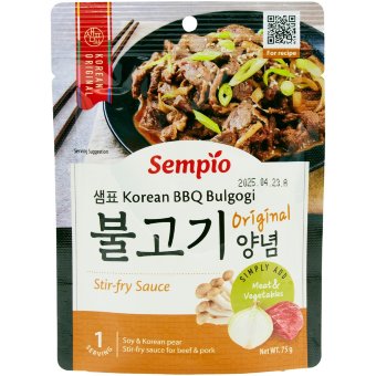 Корейский барбекю соус Sempio Bulgogi 75 гр Корейский барбекю соус Sempio Bulgogi 75 гр