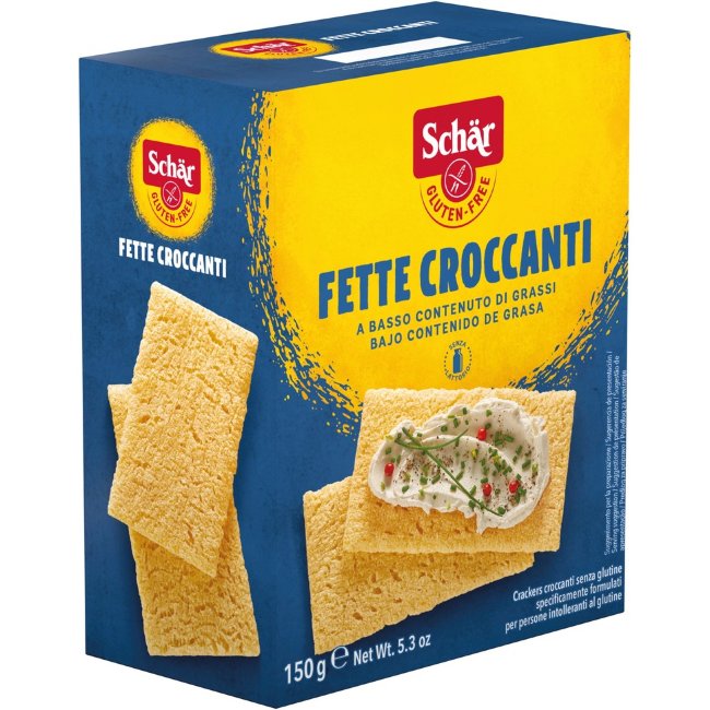 Хрустящие безглютеновые хлебцы Schär 150 гр Хрустящие безглютеновые хлебцы Schär 150 гр