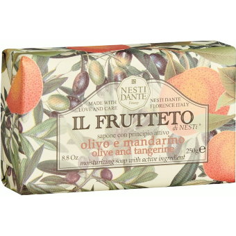 Кусковое мыло Nesti Dante IL Frutteto (оливка и мандарин) 250 гр Кусковое мыло Nesti Dante IL Frutteto (оливка и мандарин) 250 гр