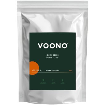 Растительная краска для волос VOONO на основе хны, медный оттенок 100 гр Растительная краска для волос VOONO на основе хны, медный оттенок 100 гр