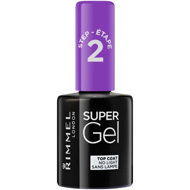 Гель-лак для ногтей Rimmel Super Gel Top Coat 12 мл Гель-лак для ногтей Rimmel Super Gel Top Coat 12 мл