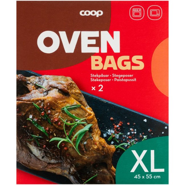 Пакеты для запекания Coop 45х55см, 2 шт/уп