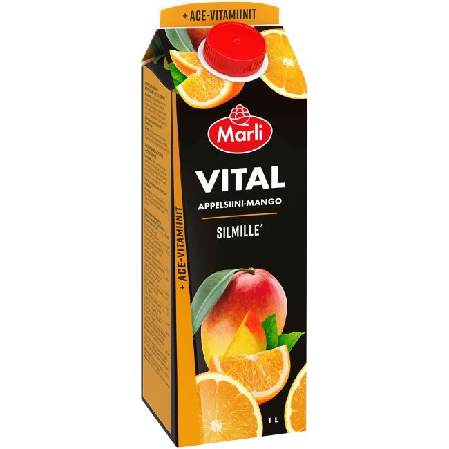 Напиток Marli VITAL (апельсин, манго + А, С, Е витамины) 1 л