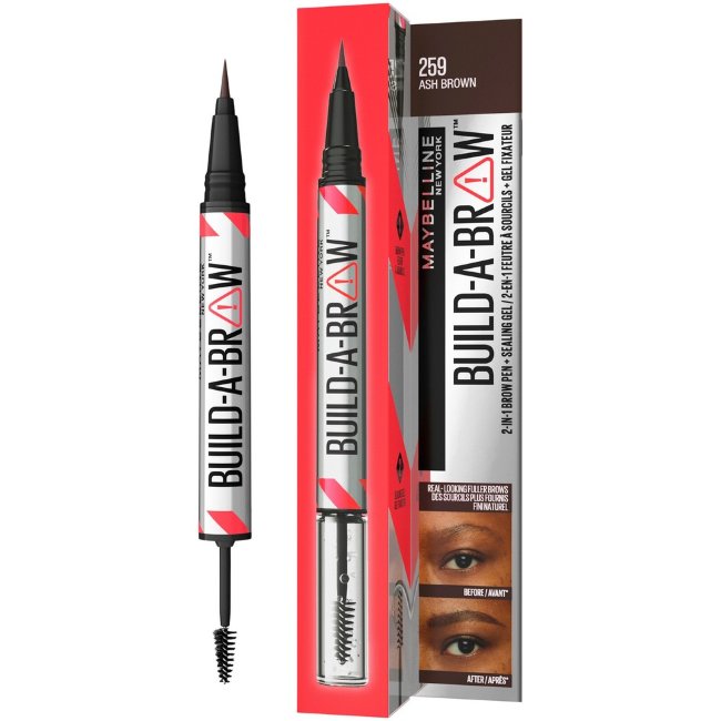 Карандаш для бровей Maybelline New York Build-a-Brow Pen 259 ash brown