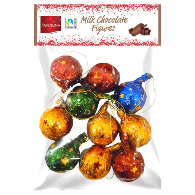 Фигурки из молочного шоколада (в ассортименте) Favorina 100 гр Фигурки из молочного шоколада (в ассортименте) Favorina 100 гр