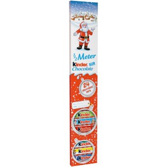 Мини-батончики шоколада Kinder уп/24шт 300 гр